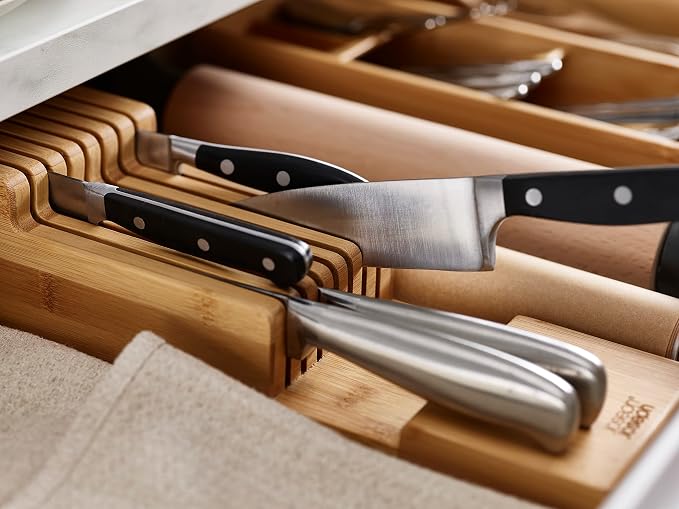 Joseph Joseph DrawerStore Compact Knife Organizer, holds up to 9 knives - Image 4