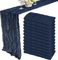 12 Pack 10Ft Cheesecloth Boho Gauze Table Runner by Fivenl