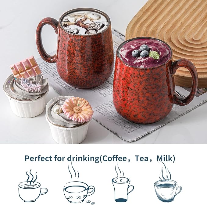 Hasense Large Coffee Mug, Coffee Cup Ceramic - Image 7