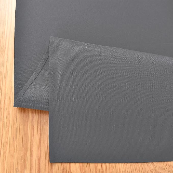 Wolkemer Farmhouse Grey Table Runner Dining Table Runners 90 Inches Long | - Image 3