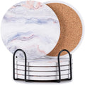 6Pcs Absorbent Coasters Set by Hoewina