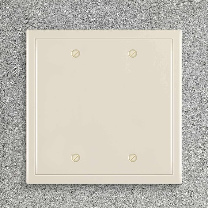 Modern Edge Decorative Wall Plate Switch Plate Outlet Cover, Durable Solid Zinc - Image 4