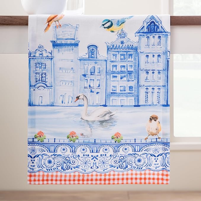 Maison d' Hermine Table Runner 100% Cotton 14.50" x 72" | Table Runners 72 - Image 8