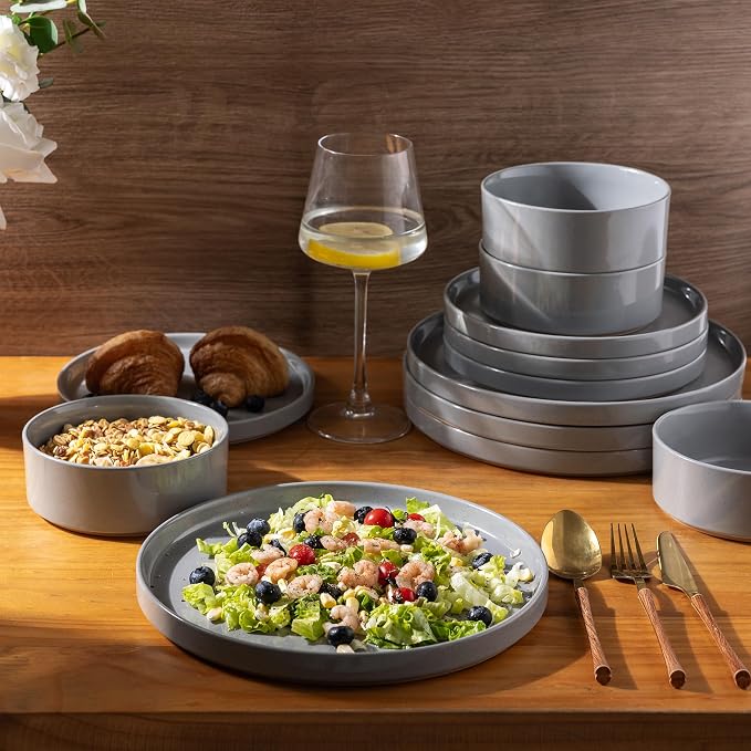 AmorArc Stoneware Dinnerware Sets - Image 3