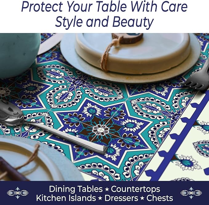 Heat Resistant Table Runner, 32 x 10 Inch - Image 3