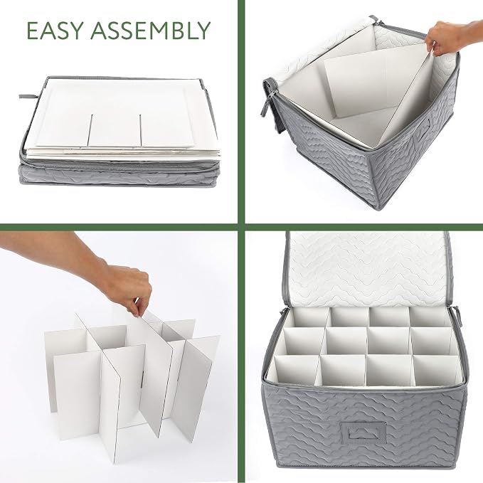 LotFancy Stemware Storage Container - Image 7