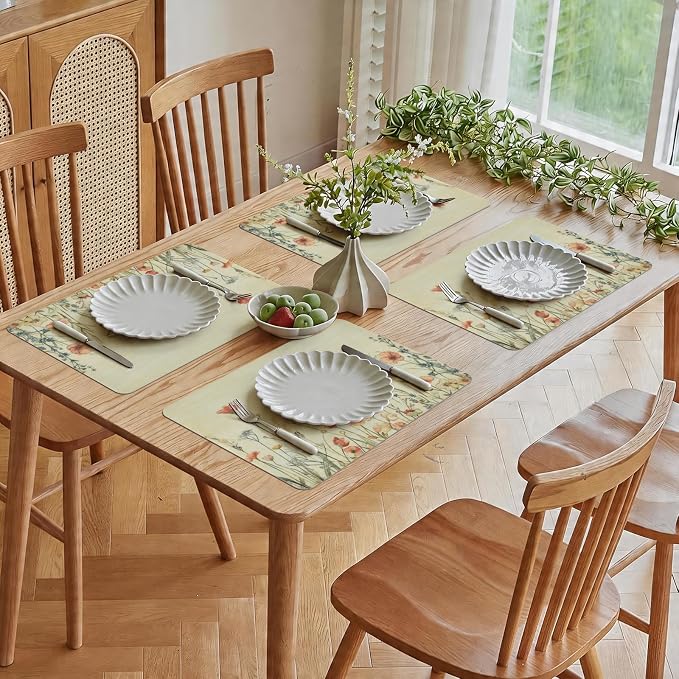 Vinyl Placemats Set of 8-12x17 Inch - Image 2