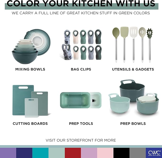 COOK WITH COLOR Mixing Bowls with Lids - Image 8