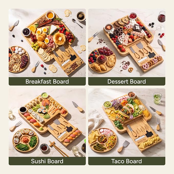 SMIRLY Charcuterie Board Set - Image 5
