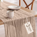 Pureegg 3-Pack Cheese Cloths Table Runner, Baby Shower, Wedding and Farmhouse by Pureegg