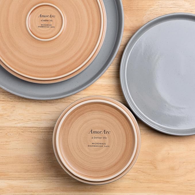 AmorArc Stoneware Dinnerware Sets - Image 6