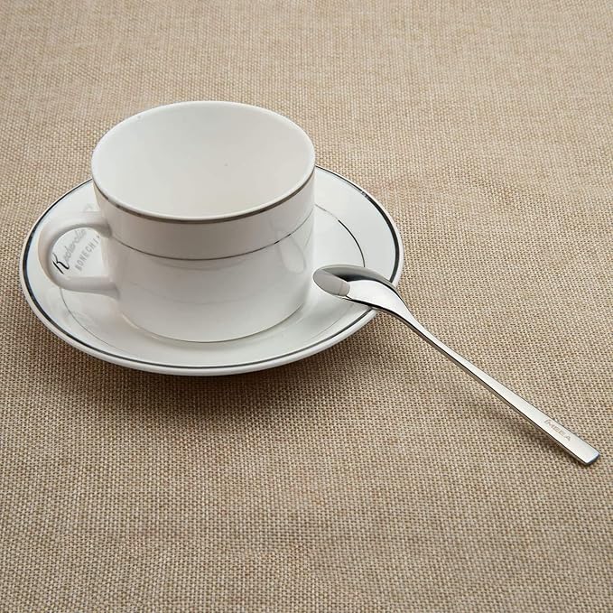 IMEEA 4.5 Inch Espresso Spoons SUS304 Stainless Steel Demitasse Spoons - Image 5