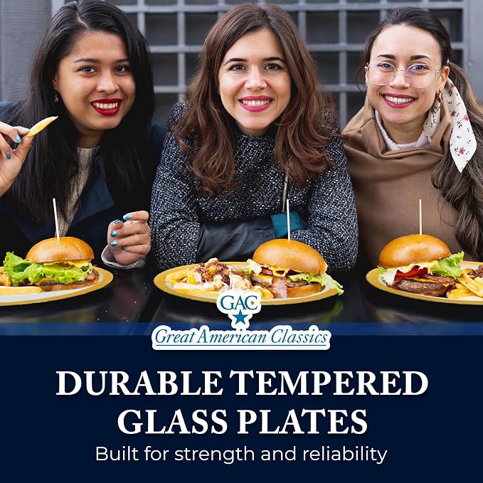 Tempered Glass Oval Meat Serving Tray – Durable Food Platter - Image 7