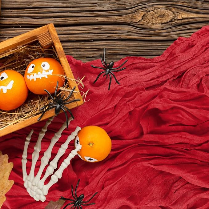 12 Pack Cheesecloth Table Runner 10Ft Christmas Gauze Boho Table Runners - Image 5