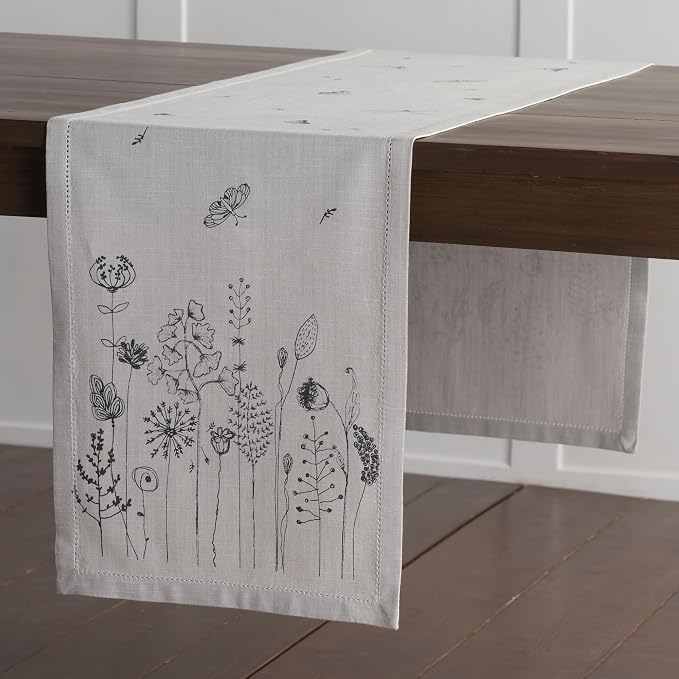 Maison d' Hermine Table Runner 100% Cotton 14.50" x 108" | Table Runners 108 - Image 8