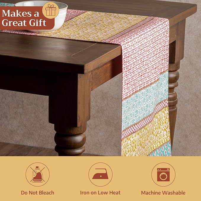 Maison d' Hermine Table Runner 100% Cotton 14.50" x 108" | Table Runners 108 - Image 5