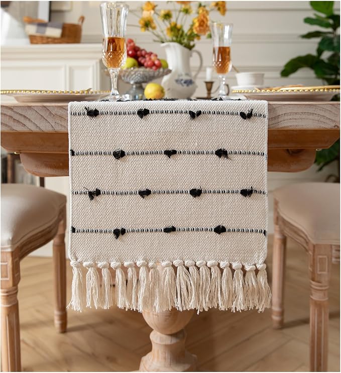 Caflife Boho Table Runner 60 Inchs Long by Caflife