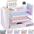 Desk Organizer, 4-Tier Desktop File Organizer by OPNICE