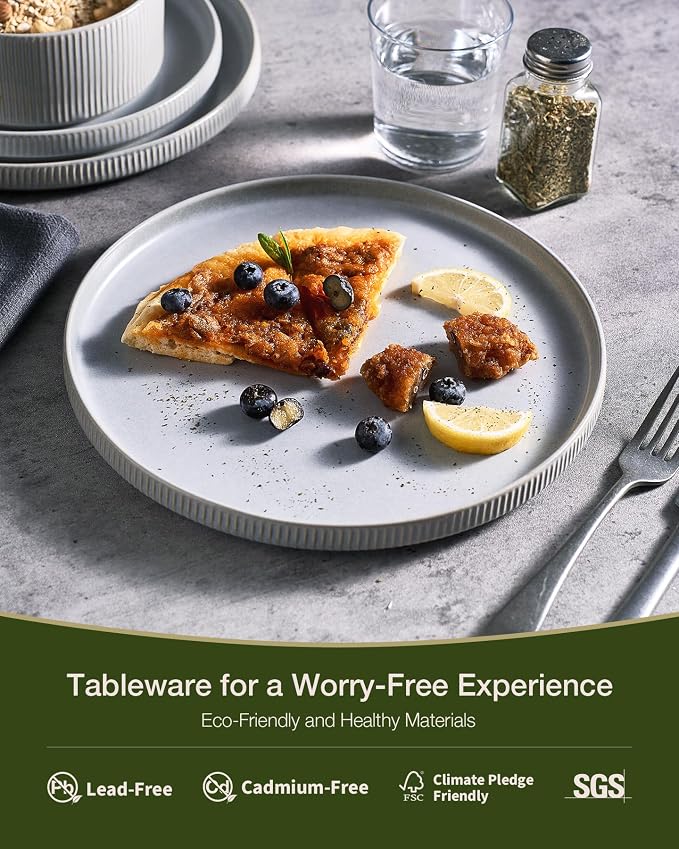 Famiware Star Plates and Bowls Sets, Chip & Scratch Resistant. Microwave & - Image 4
