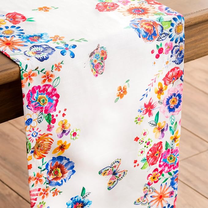Maison d' Hermine Table Runner 100% Cotton 14.50" x 108" | Table Runners 108 - Image 9