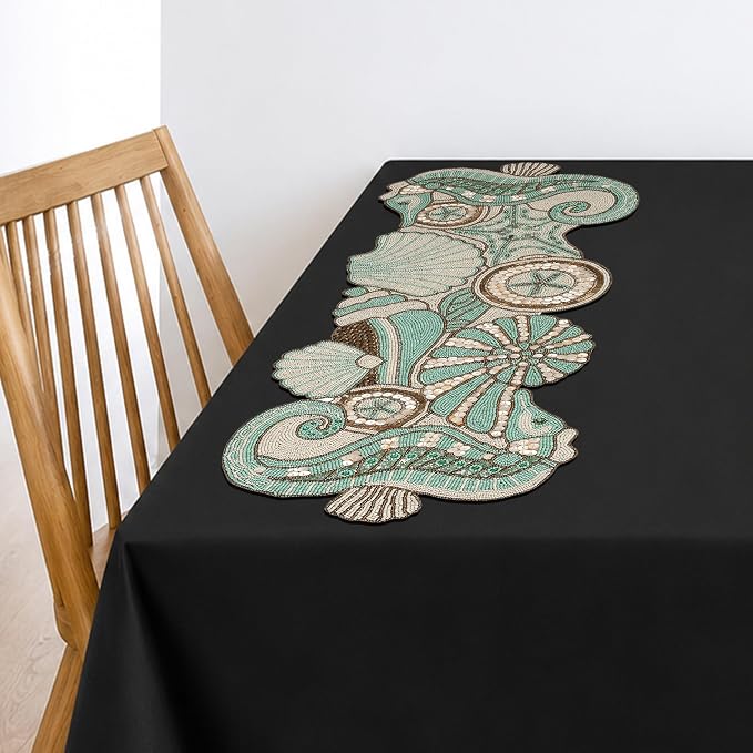 Handmade Beaded Runner 36 Inch - Image 8