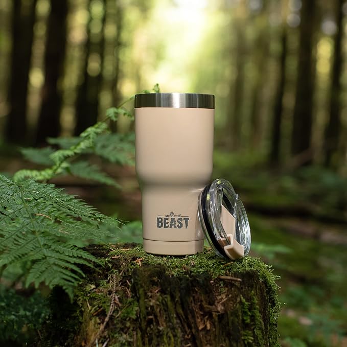 Beast 30 oz Tumbler Stainless Steel Vacuum Insulated Coffee Ice Cup Double Wall - Image 4