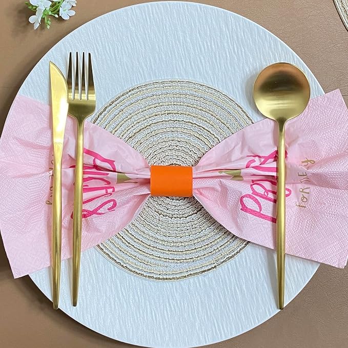 Germiwipe 500 Pcs Paper Napkin Bands Self-Adhesive | Paper Napkin Rings - Image 3
