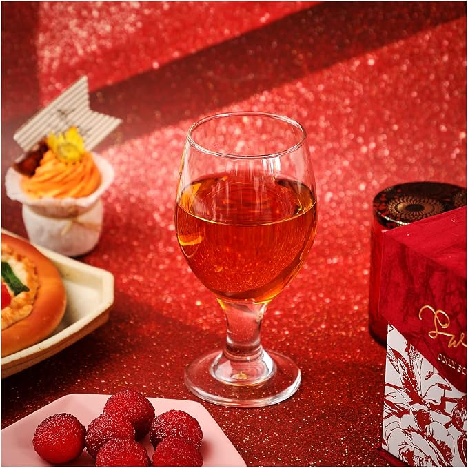 Patelai Set of 48 Water Goblet, 13.5 oz Clear Drinking Glasses Bulk Dishwasher - Image 5