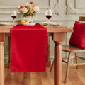 FOLINS&HOME Red Waterproof Decorative Table Runner 72 Inches Long | 210GSM by FOLINSHOME