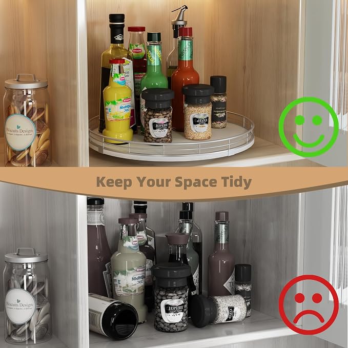 13" Lazy Susan Turntable Organizer - Image 6