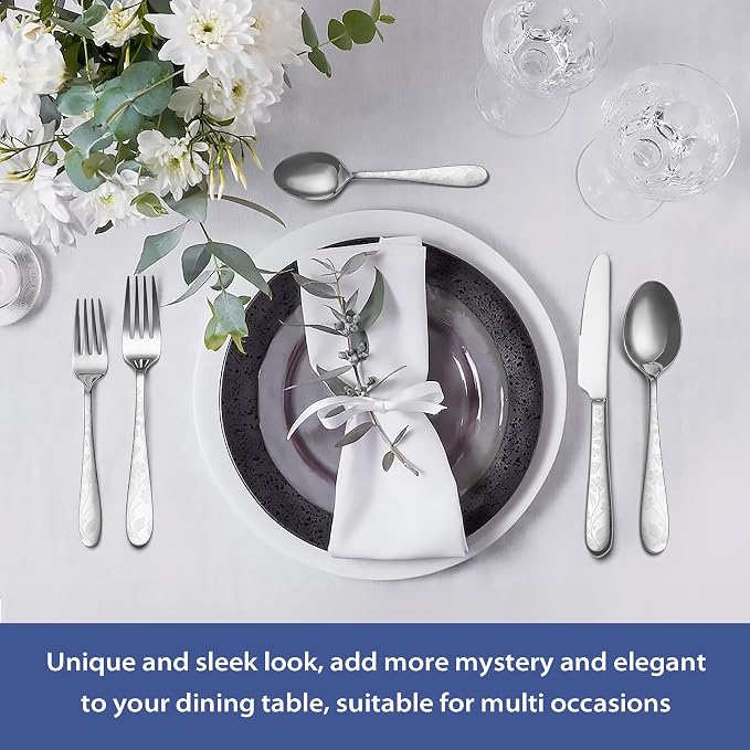 40 Piece Silverware Set Service - Image 7