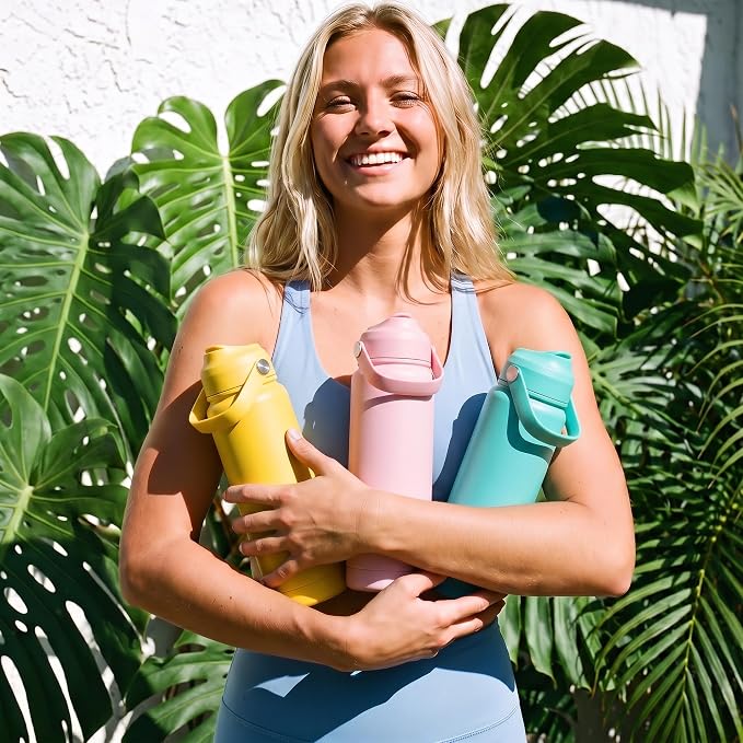 Fijinhom 18oz Insulated Stainless Steel Water Bottle, Wide Mouth Double Wall - Image 6