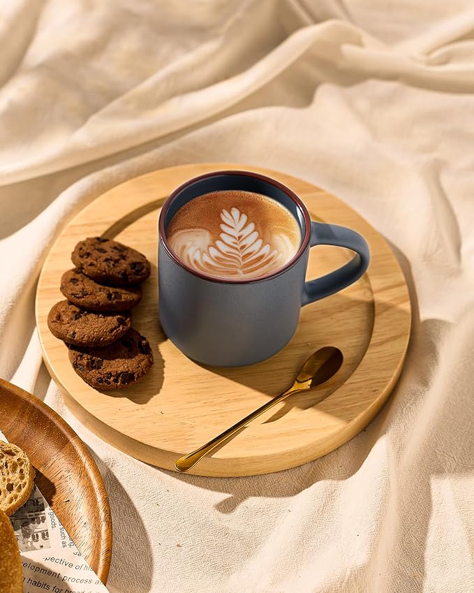 famiware Coffee Mugs Set of 8, Nebula 14oz Coffee Mugs Ceramic Cup Set | - Image 7