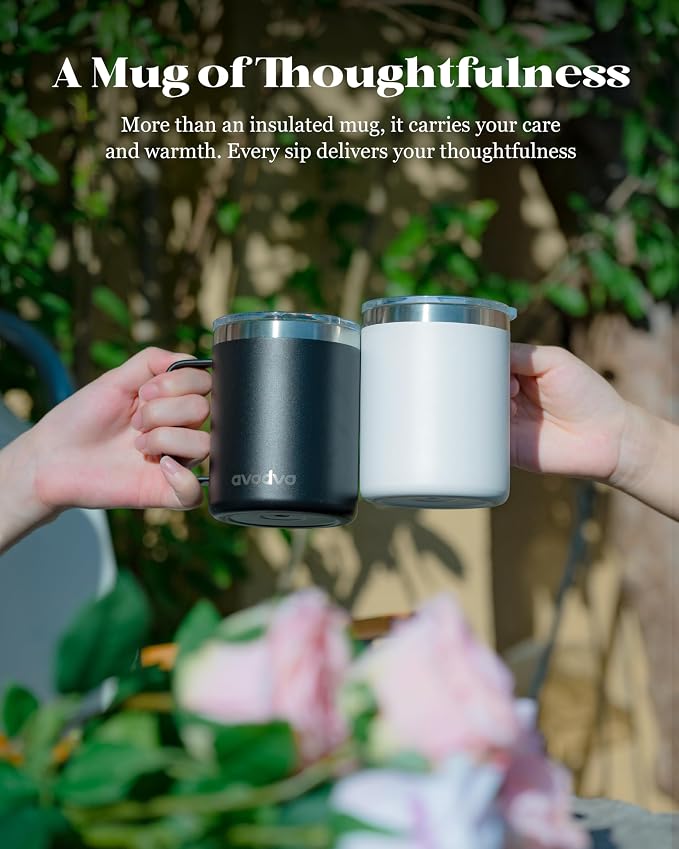 4 Pack 12oz Insulated Coffee Mug - Image 7