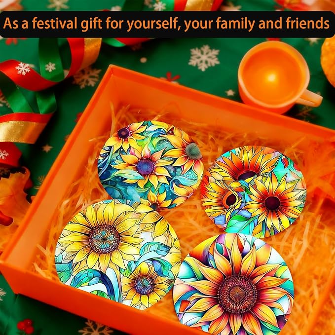 TDOOW Diamond Art Coasters Kits, 5D DIY Crafts Art Kits - Image 6