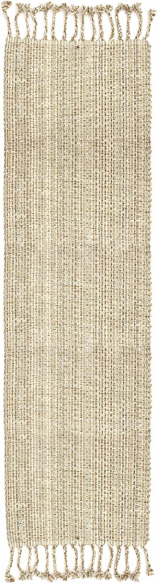 100% Cotton Table Runner for Dining Room Tables Rectangle Two Tone Woven Fabric by SweetHomeCollection