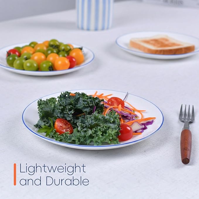 8.5 Inch Salad Plate Set of 6, fruit and daily dining - Image 4