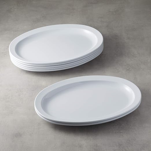 Amazon Basics Melamine Oval Serving Platter - Image 6