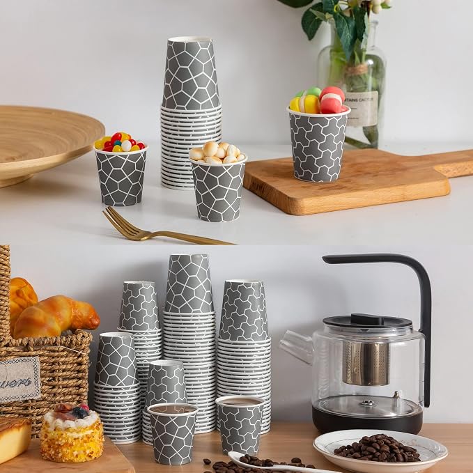 300 Pack 3oz Disposable Paper Cups, Dixie Small Bathroom Cups | Food grade - Image 5