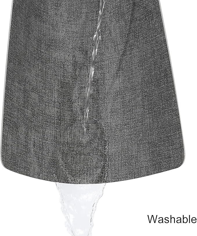Table Runners 72 Inch Long, Dual-Sided Faux Leather Table Runner | Waterproof - Image 4