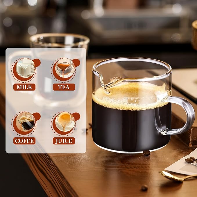Gulex Espresso Cups Shot Glass Coffee Cups - Image 6