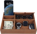 Zcaukya Men's Valet Tray, 5 Compartments, by Zcaukya%7CBringYouHappyTime