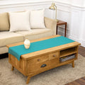 Solino Home 100% Pure Linen Table Runner Teal, Classic Hemstitch 14 x 48 in | by SolinoHome