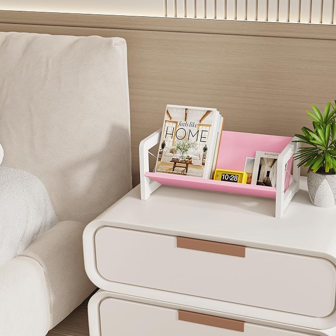 ELITEROO Tabletop Bookshelf, Simple Wood Book Organizer - Image 8