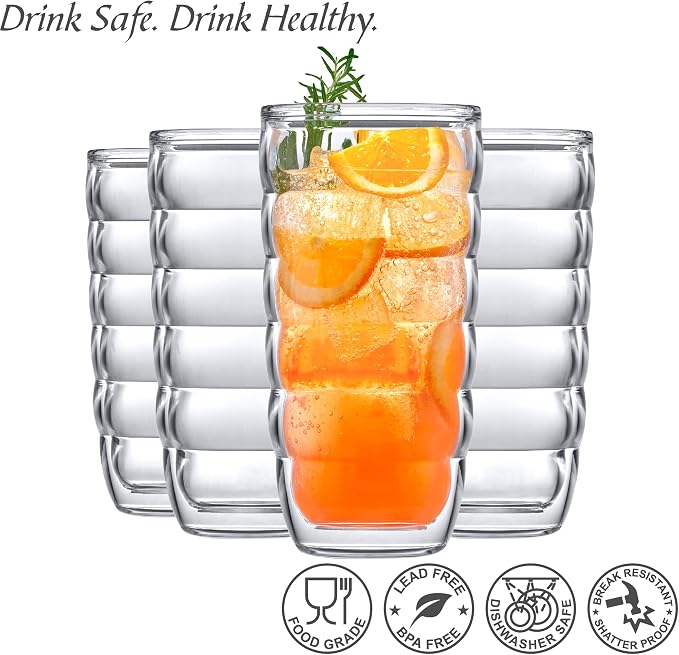 Amazing Abby - Arctic - 24-Ounce Insulated Plastic Tumblers, Double-Wall - Image 3