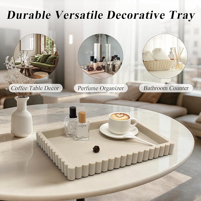 Decorative Tray for Coffee Table, Modern Tray Decor, Living Room, Coffee Table - Image 4