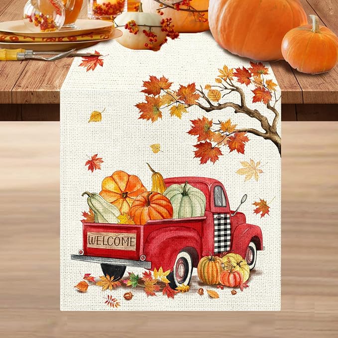 Bonsai Tree Fall Table Runners 108, Fall Runner by BonsaiTree
