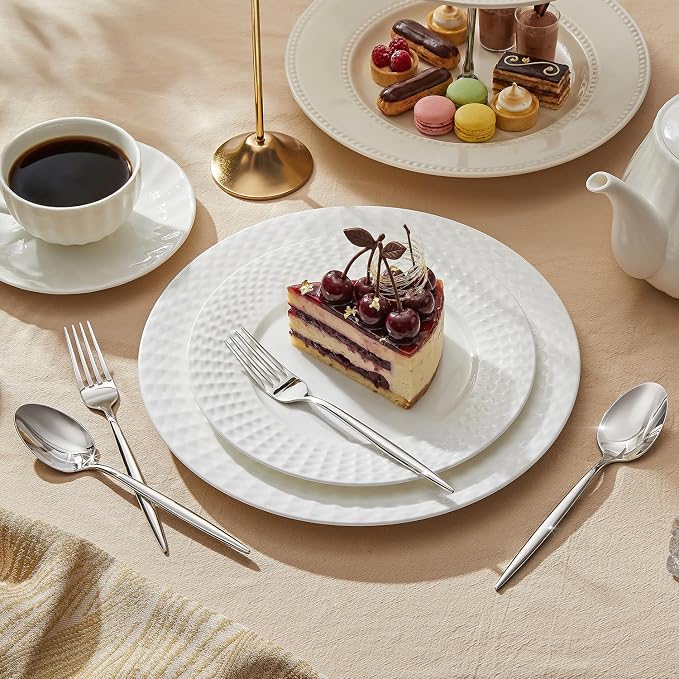 4-Piece Teaspoon Set, 18/10 Stainless Steel Dessert Spoons | Mirror Polished - Image 6