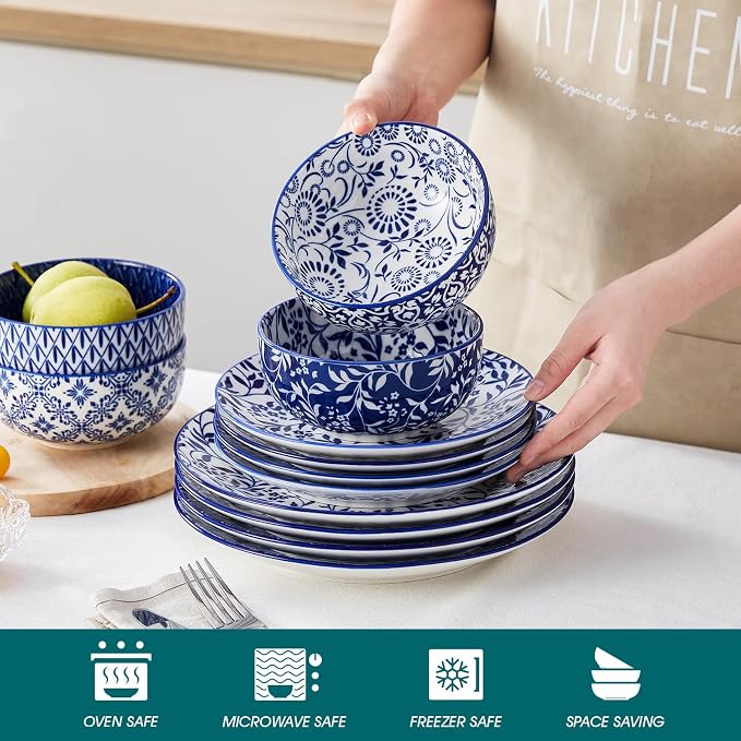 vancasso SELENE Plates and Bowls Set - Image 3