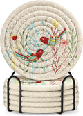 Absorbent Cup Coasters Set of 6 by Kokaaee